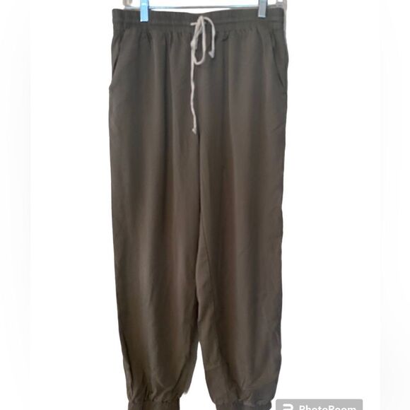 GeeGee Army Green Drawstring Jogger - Picture 1 of 8